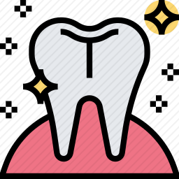 牙齿美白图标