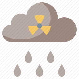 酸雨图标