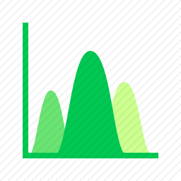 商业图表图标