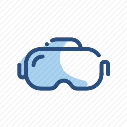 <em>VR</em>眼镜图标