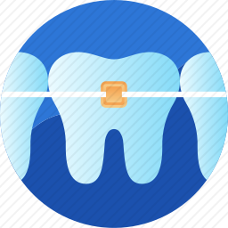 牙齿正畸图标