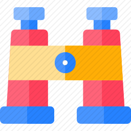 双筒望远镜图标