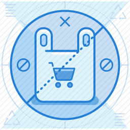 禁止塑料袋图标
