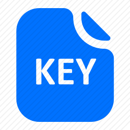 key文件图标