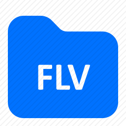 <em>FLV</em>文件夹图标