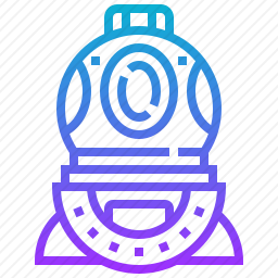 潜水头盔图标