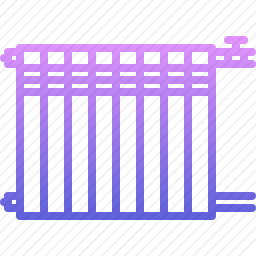 暖气片图标