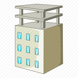 等距建筑图标