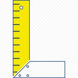 建筑尺图标
