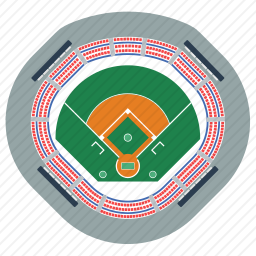 棒球场地图标