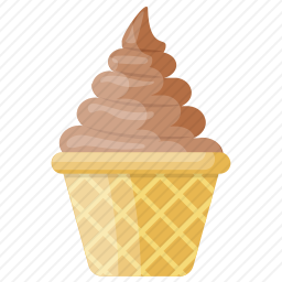 <em>巧克力</em><em>冰淇淋</em>图标