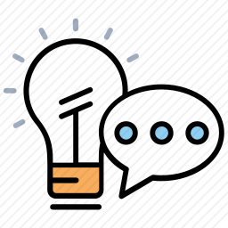 灯泡创意图标