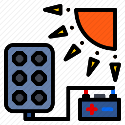 太阳能图标