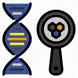DNA分子图标