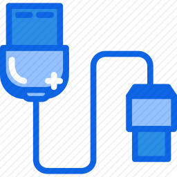 USB电缆图标