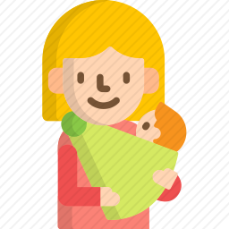 母亲与孩子图标