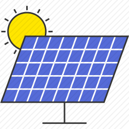 太阳能板图标