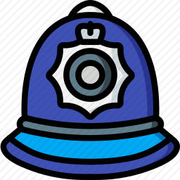 警察帽图标