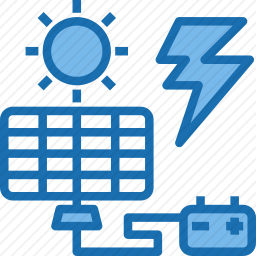太阳能电池图标