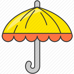<em>雨伞</em>图标