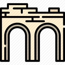 摩洛哥建筑图标