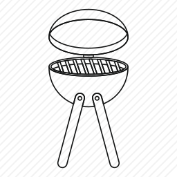 烧烤架图标