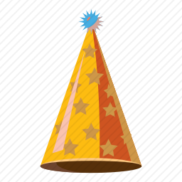 生日帽图标