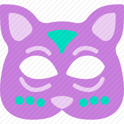 猫面具图标