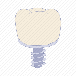 种植牙图标
