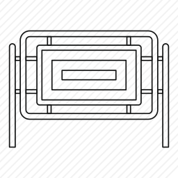 塑料围栏图标