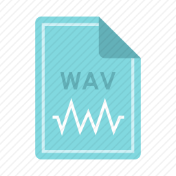 <em>WAV</em><em>文件</em>图标