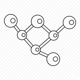 分子结构图标