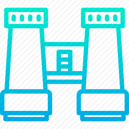 双筒望远镜图标