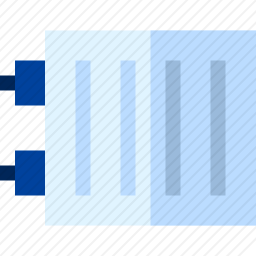 暖气片图标