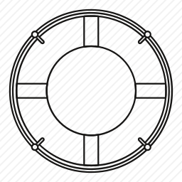救生圈图标