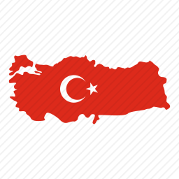 土耳其地图图标