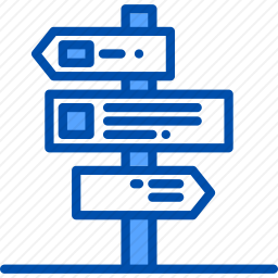 路标图标