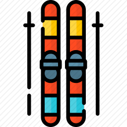 滑雪图标