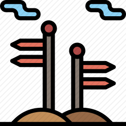 路标图标
