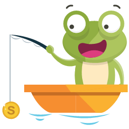 钓鱼的青蛙图标