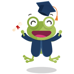 毕业的青蛙图标