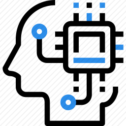 人工芯片图标