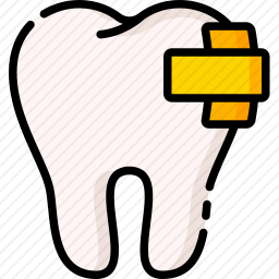 牙充填图标