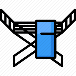 晾衣架图标