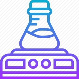 实验锥形瓶图标
