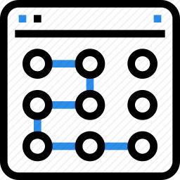 解锁图案图标