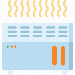 房间加热器图标