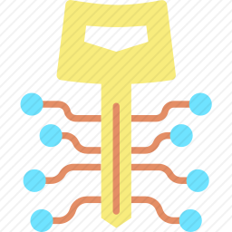 智能钥匙图标