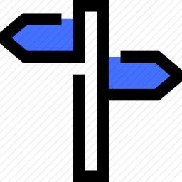 路标图标