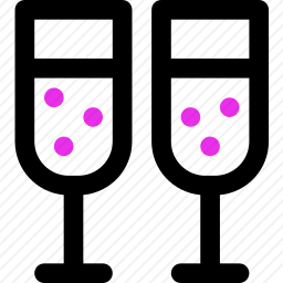 葡萄酒杯图标